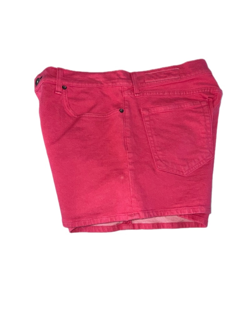 Rag & Bone Justine Bull Pink Denim Shorts Size 32 High Rise NWOT - Picture 5 of 10